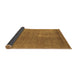 Sideview of Oriental Brown Industrial Rug, urb1835brn