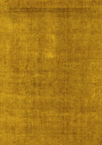 Oriental Yellow Industrial Rug, urb1835yw