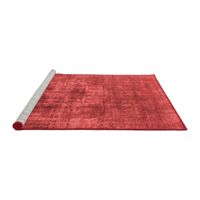 Industrial Red Washable Rugs