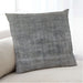 Lifestyle Image of Mid-Century Modern Urban Square Carbon Gray Throw Pillow, 18 inch by 18 inch, pwurb1836