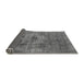 Sideview of Oriental Gray Industrial Rug, urb1836gry