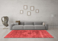 Machine Washable Oriental Red Industrial Rug, wshurb1836red