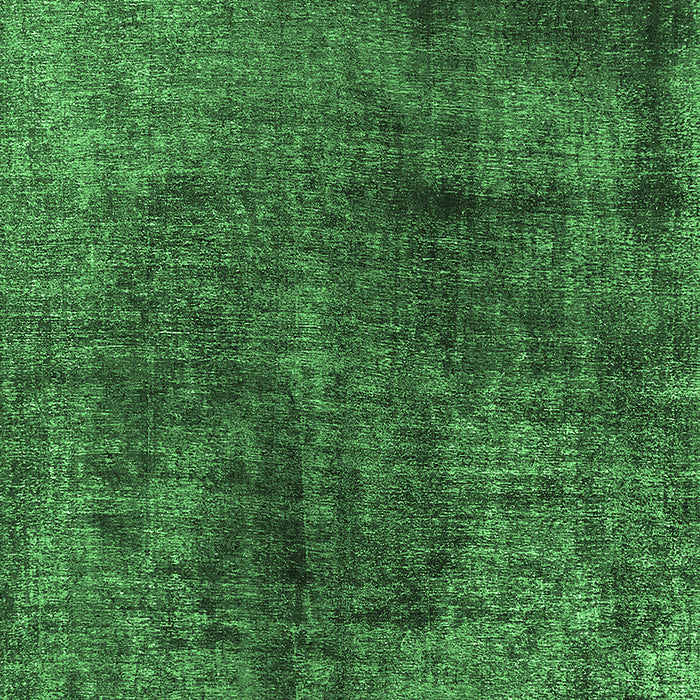 Machine Washable Oriental Emerald Green Industrial Area Rugs, wshurb1837emgrn