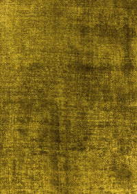 Oriental Yellow Industrial Rug, urb1837yw