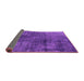 Sideview of Oriental Purple Industrial Rug, urb1837pur