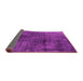 Sideview of Oriental Pink Industrial Rug, urb1837pnk