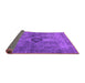 Sideview of Oriental Purple Industrial Rug, urb1839pur