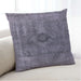 Lifestyle Image of Mid-Century Modern Urban Square Grape Purple Throw Pillow, 18 inch by 18 inch, pwurb1839
