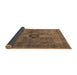 Sideview of Oriental Brown Industrial Rug, urb1839brn