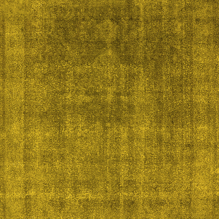 Machine Washable Oriental Yellow Industrial Rug, wshurb1840yw
