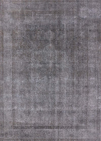 Machine Washable Industrial Modern Carbon Gray Rug, wshurb1840