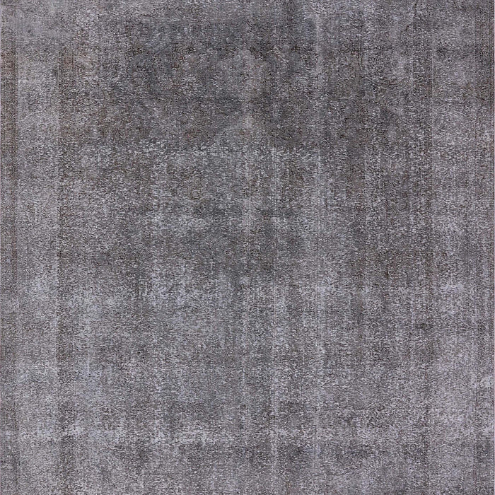 Machine Washable Industrial Modern Carbon Gray Rug, wshurb1840