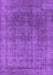 Machine Washable Oriental Purple Industrial Area Rugs, wshurb1840pur