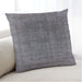 Lifestyle Image of Mid-Century Modern Urban Square Carbon Gray Throw Pillow, 18 inch by 18 inch, pwurb1840