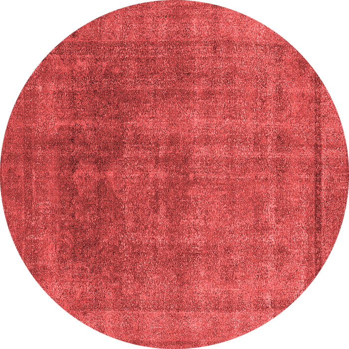 Machine Washable Oriental Red Industrial Rug, wshurb1840red