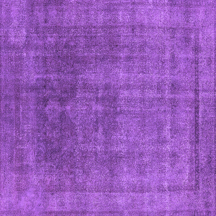 Square Oriental Purple Industrial Rug, urb1840pur