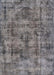 Mid-Century Modern Gray Oriental Rug, urb1841