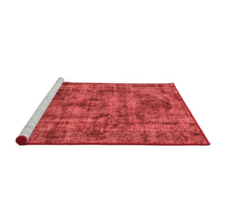Industrial Red Washable Rugs
