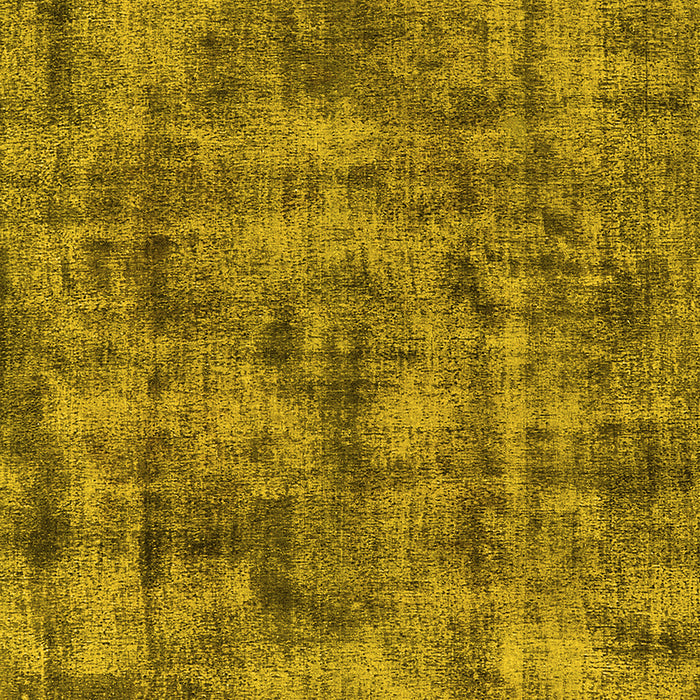 Machine Washable Oriental Yellow Industrial Rug, wshurb1841yw