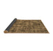 Sideview of Oriental Brown Industrial Rug, urb1841brn