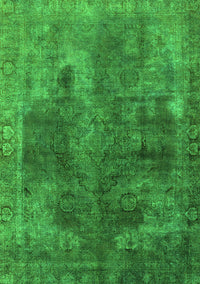 Oriental Green Industrial Rug, urb1842grn