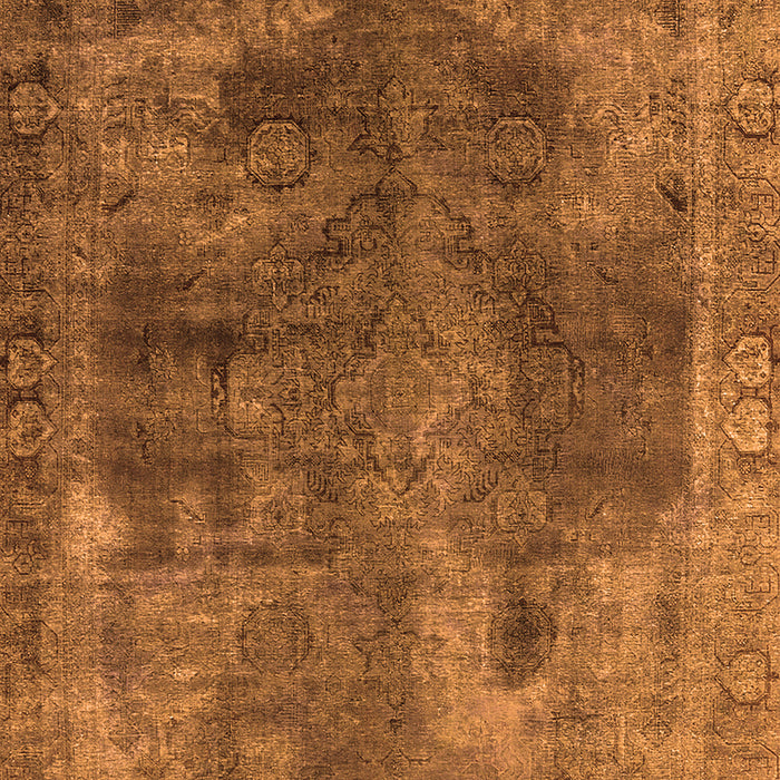 Machine Washable Oriental Orange Industrial Area Rugs, wshurb1842org