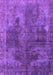 Oriental Purple Industrial Rug, urb1842pur