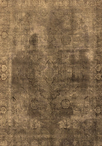 Oriental Brown Industrial Rug, urb1842brn