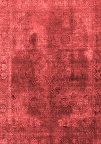 Oriental Red Industrial Rug, urb1842red