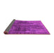 Sideview of Oriental Pink Industrial Rug, urb1842pnk