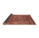 Sideview of Oriental Brown Industrial Rug, urb1843brn