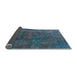 Sideview of Oriental Light Blue Industrial Rug, urb1845lblu