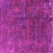 Square Oriental Pink Industrial Rug, urb1845pnk