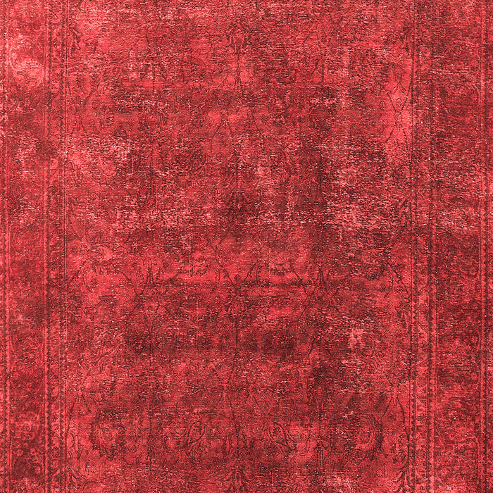 Machine Washable Oriental Red Industrial Rug, wshurb1845red