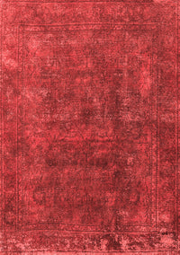 Oriental Red Industrial Rug, urb1845red