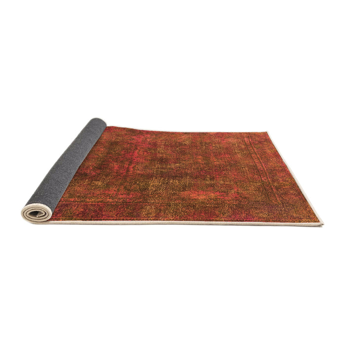 Sideview of Oriental Orange Industrial Rug, urb1845org