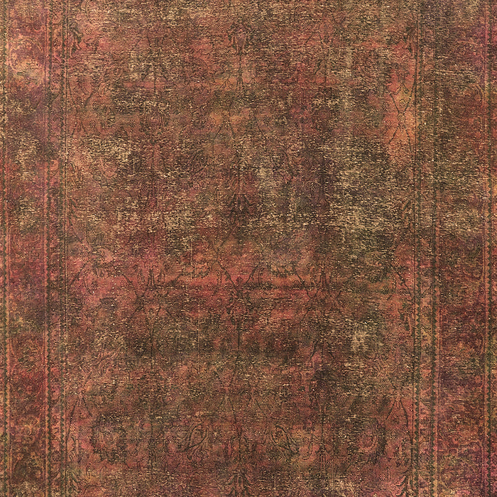 Oriental Brown Industrial Rug, urb1845brn