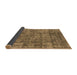 Sideview of Oriental Brown Industrial Rug, urb1846brn