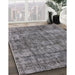 Machine Washable Industrial Modern Gray Rug in a Family Room, wshurb1846