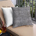 Front View of Mid-Century Modern Urban Square Gray Throw Pillow, 18 inch by 18 inch, pwurb1846