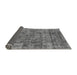 Sideview of Oriental Gray Industrial Rug, urb1846gry