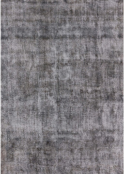 Mid-Century Modern Gray Oriental Rug, urb1846