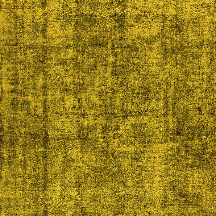 Square Oriental Yellow Industrial Rug, urb1846yw