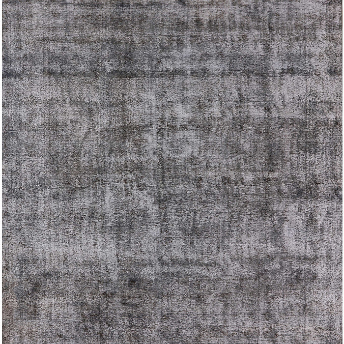 Square Machine Washable Industrial Modern Gray Rug, wshurb1846