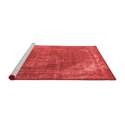 Industrial Red Washable Rugs