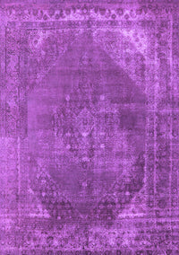 Oriental Purple Industrial Rug, urb1847pur