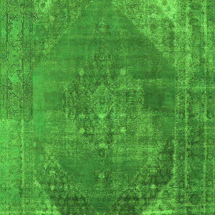 Oriental Green Industrial Rug, urb1847grn