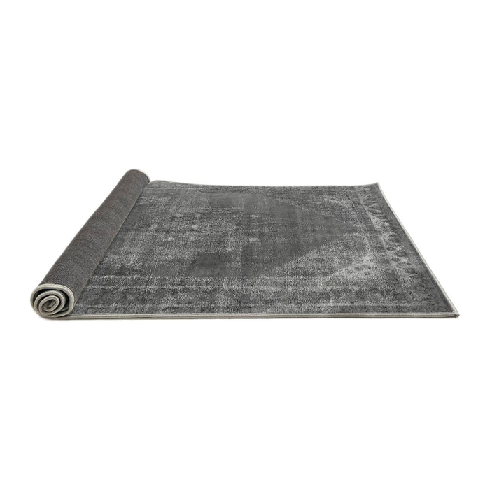 Sideview of Oriental Gray Industrial Rug, urb1847gry