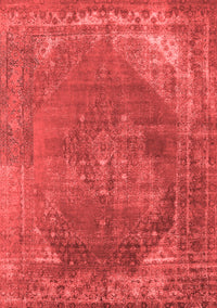 Oriental Red Industrial Rug, urb1847red