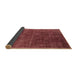 Sideview of Oriental Brown Industrial Rug, urb1848brn